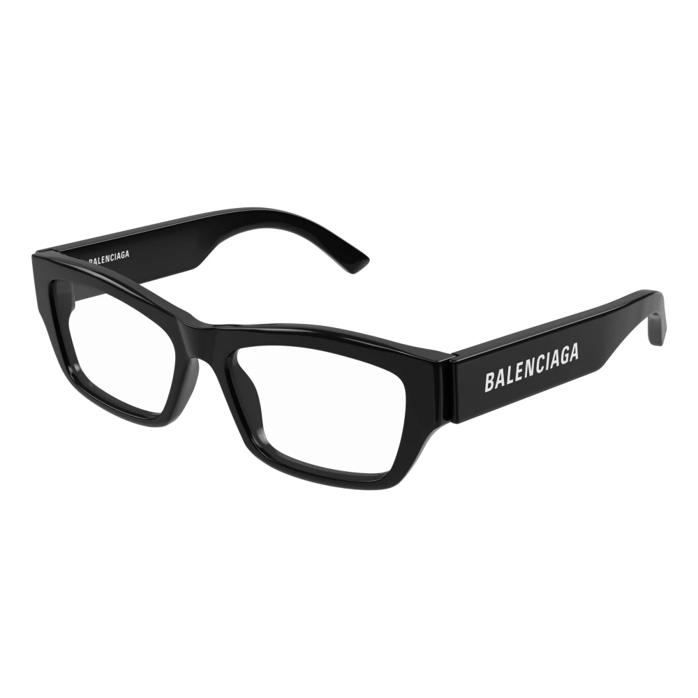 Balenciaga Stijlvolle Bril in Zwart Black Heren