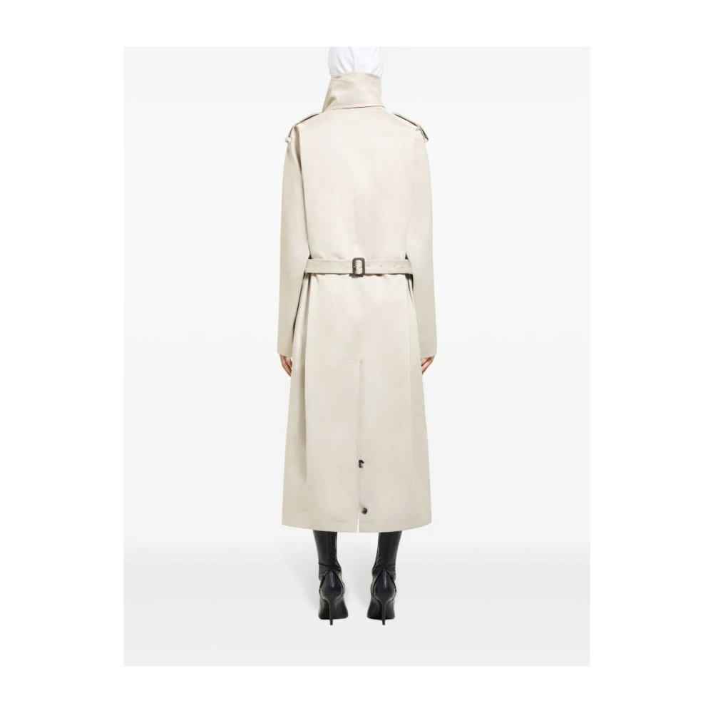Courrèges Beige Jassen voor Vrouwen Beige Dames