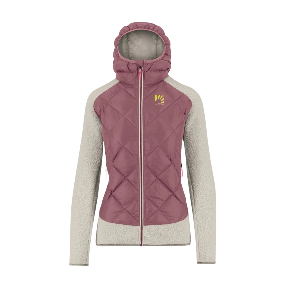 Karpos Roze Hoodie met elastische afwerking Pink Dames