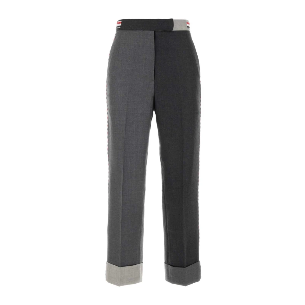 Thom Browne Tweekleurige wollen broek Multicolor Dames