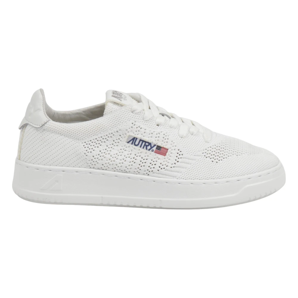 Autry Medalist Easeknit Low Sneakers Dames Schoenen Wit