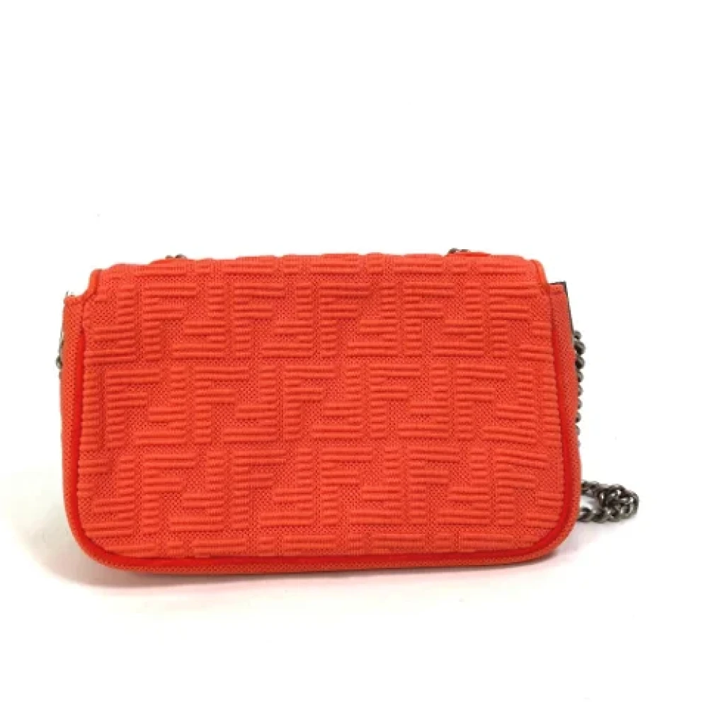 Fendi Vintage Pre-owned Canvas fendi-bags Red Dames