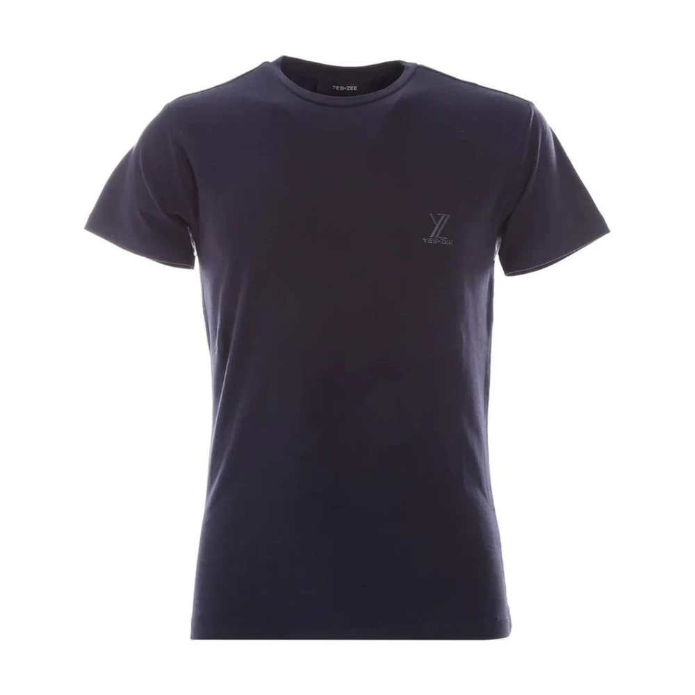 YES ZEE - Tops > T-Shirts - Blue - YES ZEE - Modalova