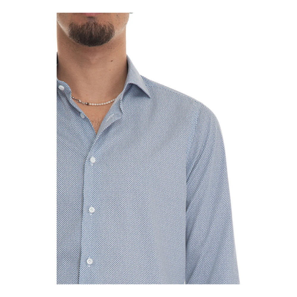 Càrrel Dress shirt Blue Heren