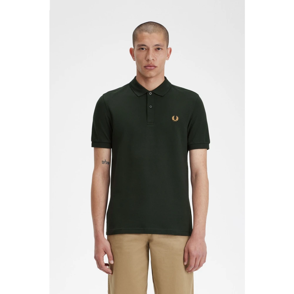 Fred Perry Slim Fit Polo Nachtgroen Green Heren