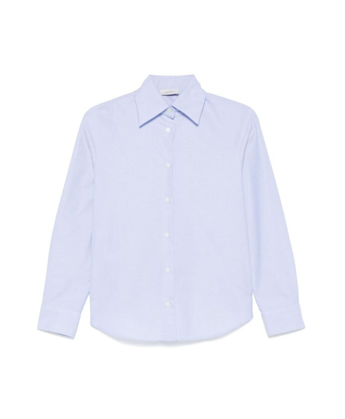 chemise-en-coton-bleu-clair-col-releve