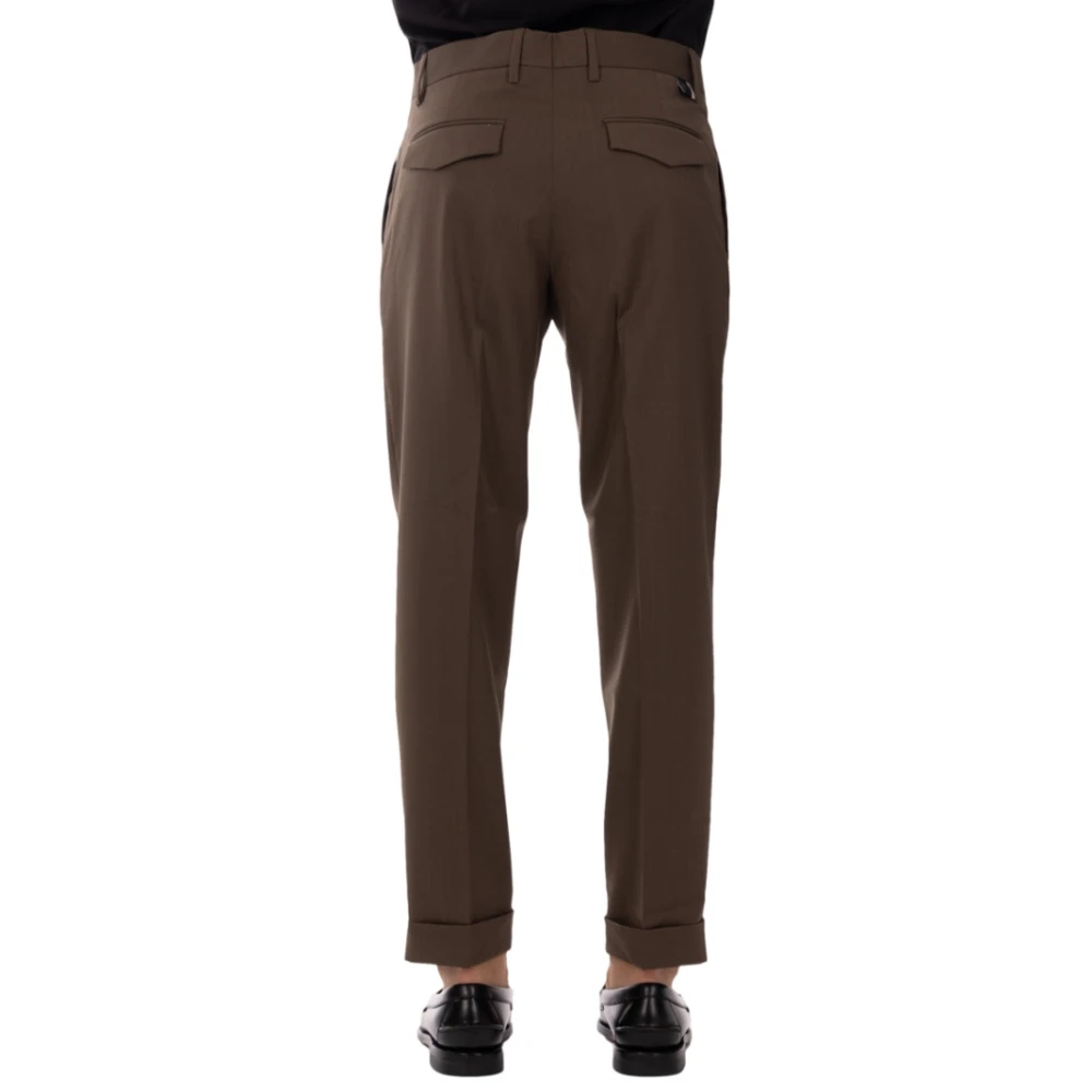 Low Brand Oyster Technowool Broek Brown Heren