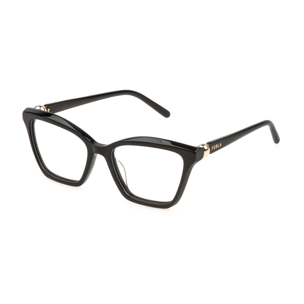 Furla Women's Black Glasses, 54 Mm, Vfu876 Optical Frame