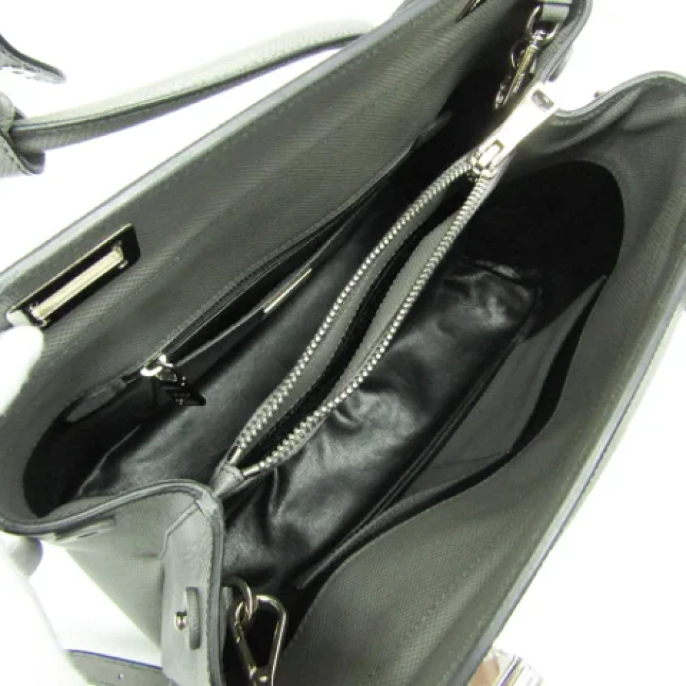 Prada Vintage Pre-owned Fabric prada-bags Gray Dames