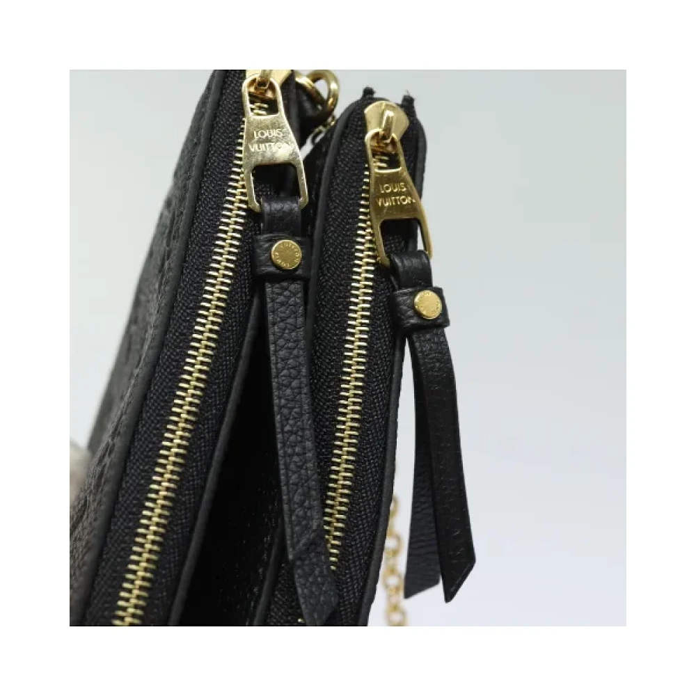 Louis Vuitton Vintage Pre-owned Leather louis-vuitton-bags Black Dames