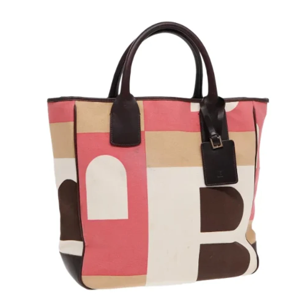 Bally Pre-owned Canvas totes Pink Dames