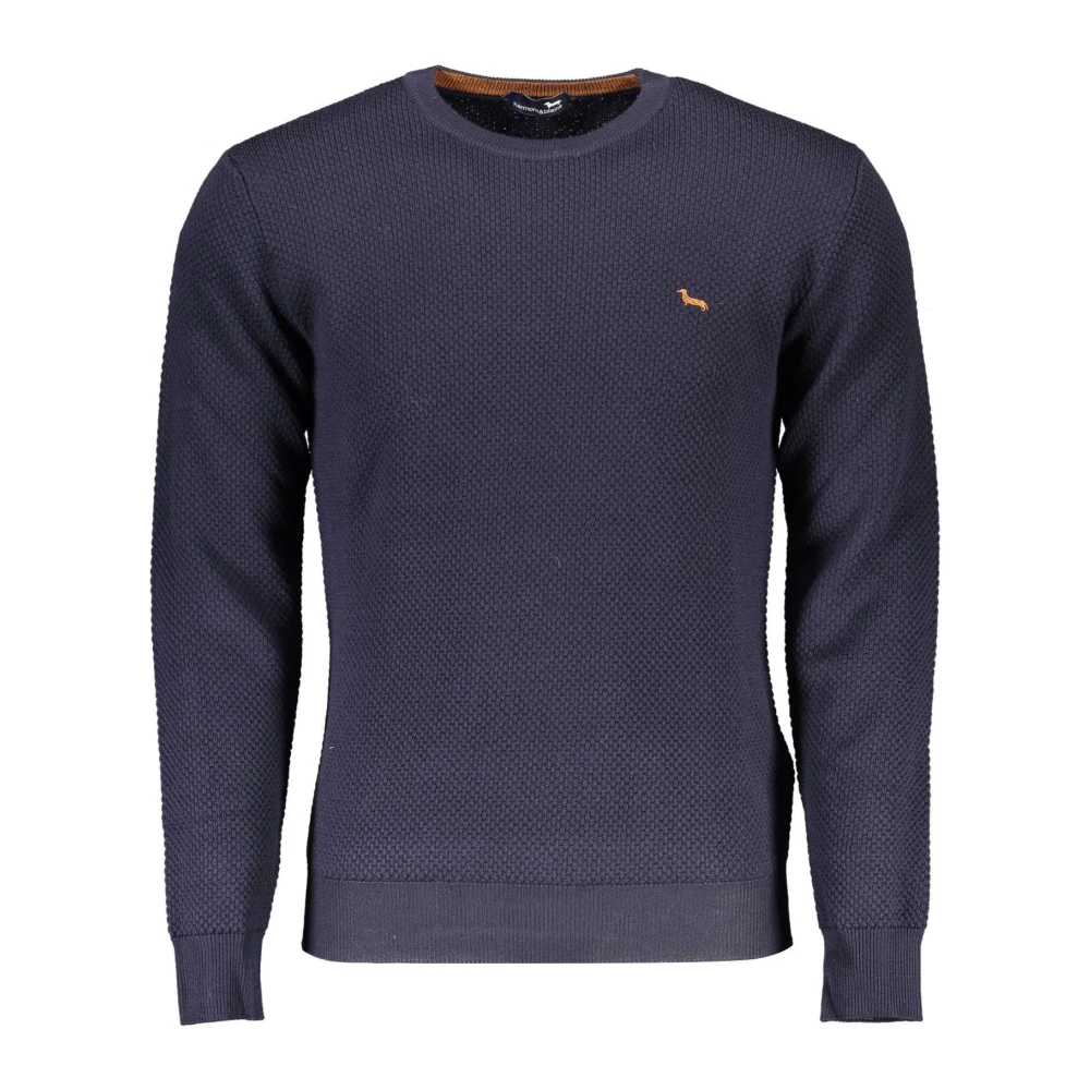 Harmont & Blaine Men's Blue Round-Neck Knitwear,, Jumper 2XL