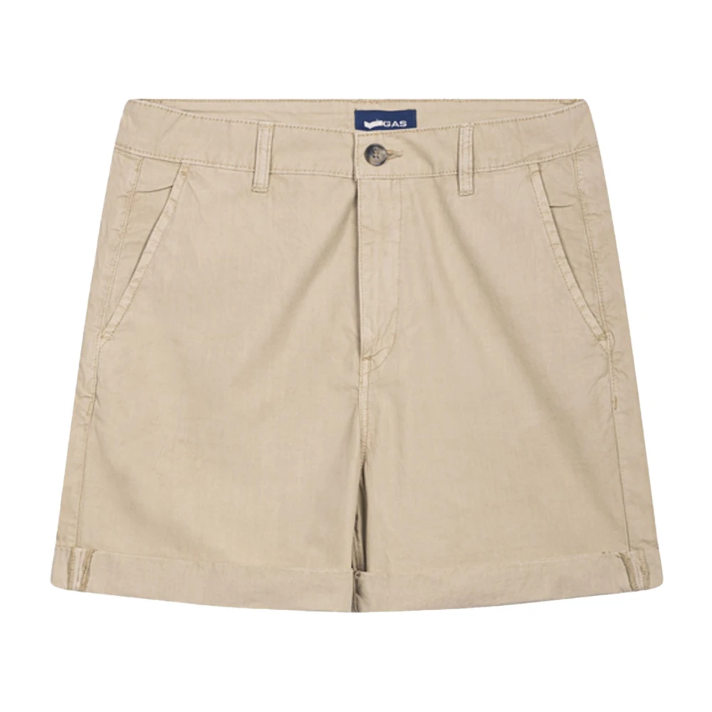 GAS Dames Shorts Beige Dames