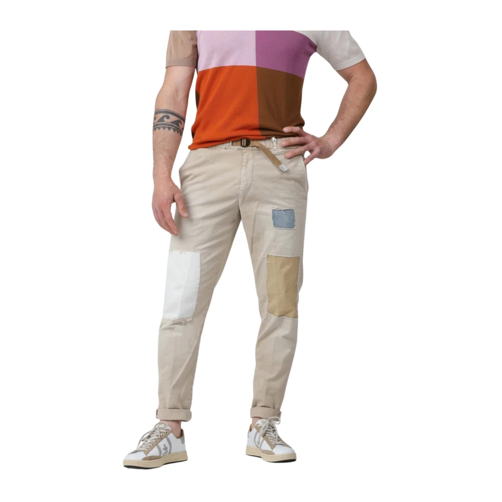 Trousers > Slim-fit Trousers - - White Sand - Modalova