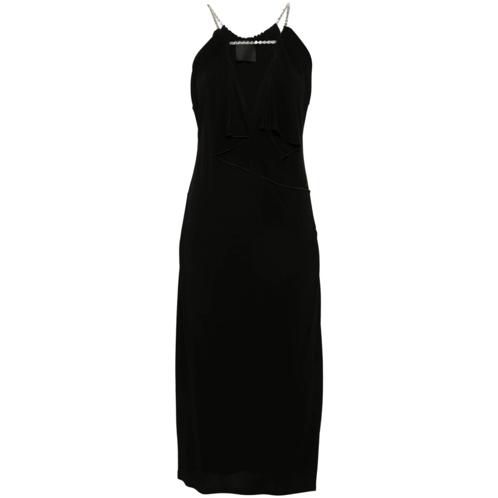 Givenchy Elegante Midi Jurk Black Dames