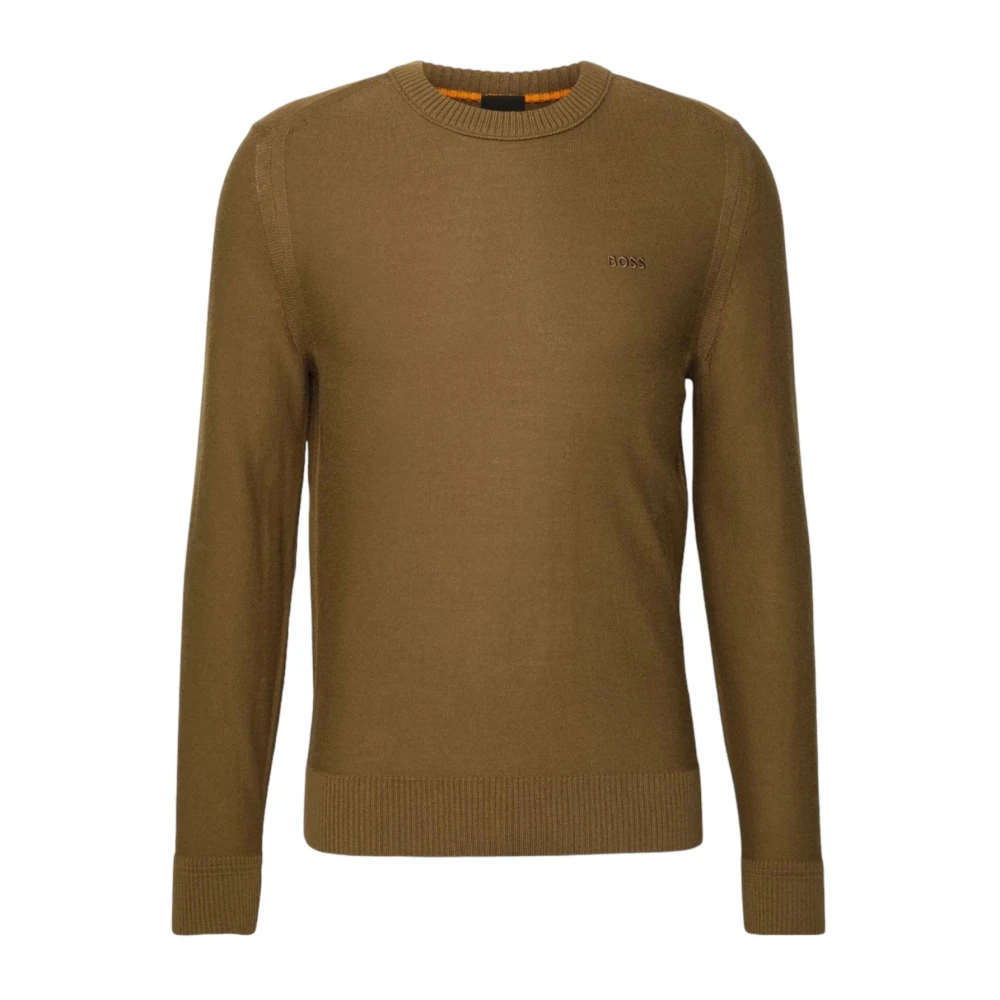 Hugo Boss Heren trui Avac_C Brown Heren
