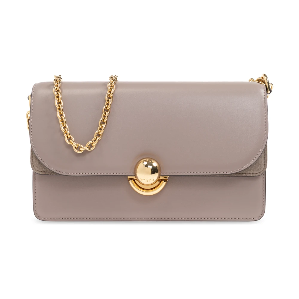 Furla Women's Beige Shoulder Bag Sfera Small