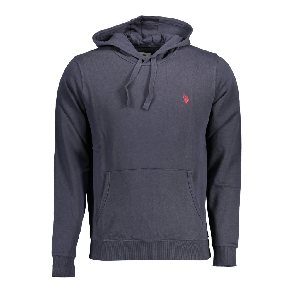 U.s. Polo Assn. Men's Blue Hoodies, 3XL, Sweatshirt Without Zip