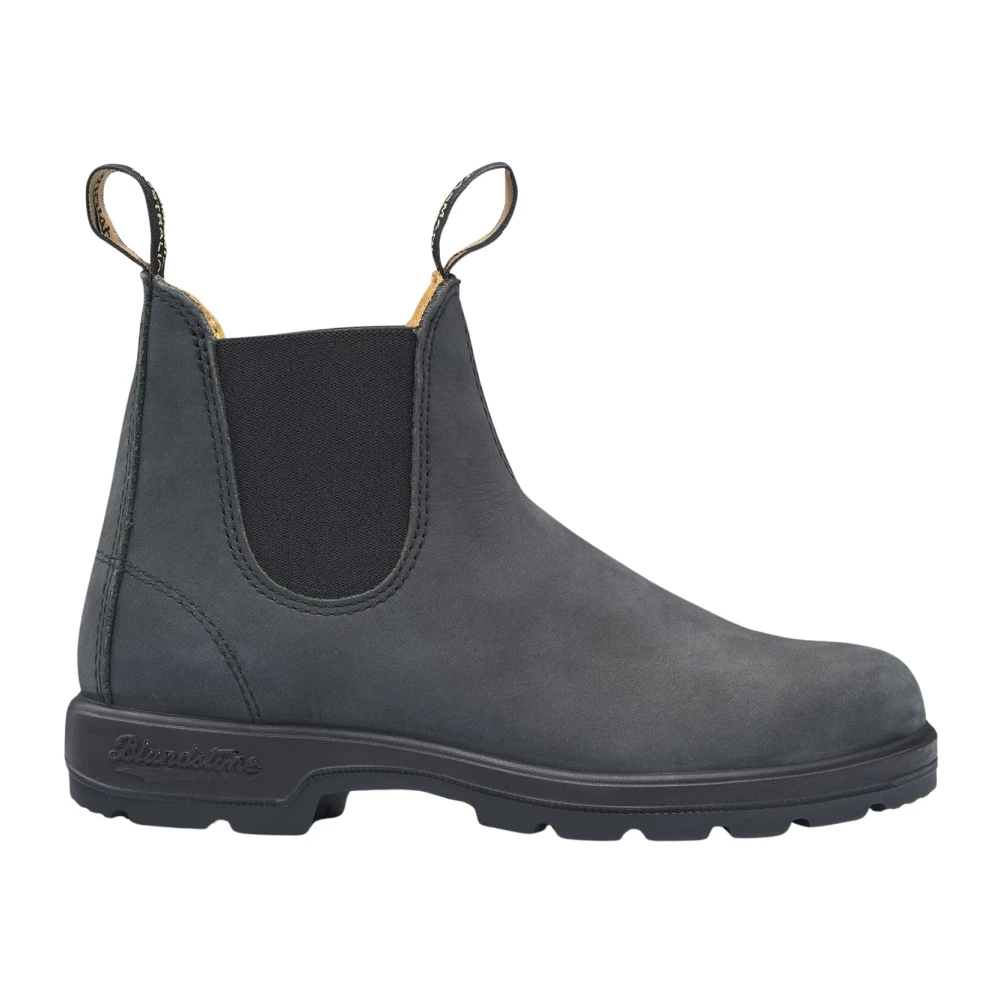 Blundstone , Chelsea Boots, Male, Black, 5 Uk, Rustic Leather