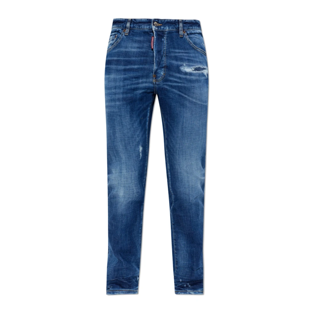 Dsquared2 Men's Blue Slim Fit Jeans, 3XL, Teddy Jeans