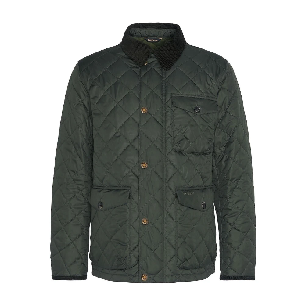 Barbour Gewatteerde jas voor alle seizoenen Green Heren