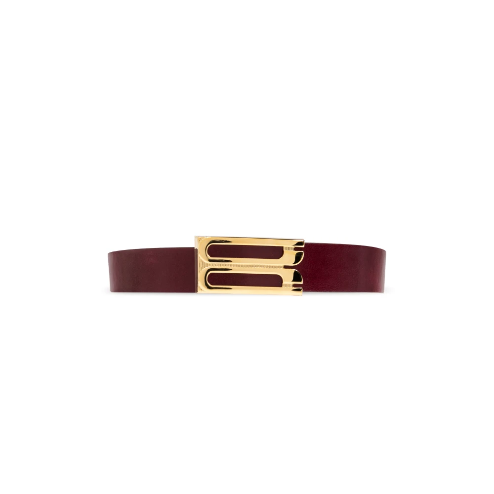 Victoria Beckham Leren riem Red Dames