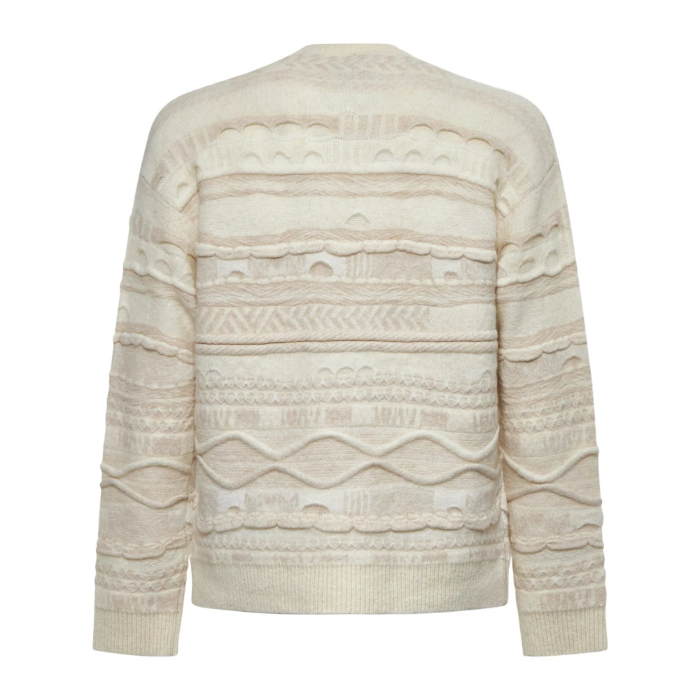 Laneus Stijlvolle Sweaters Collectie Beige Heren