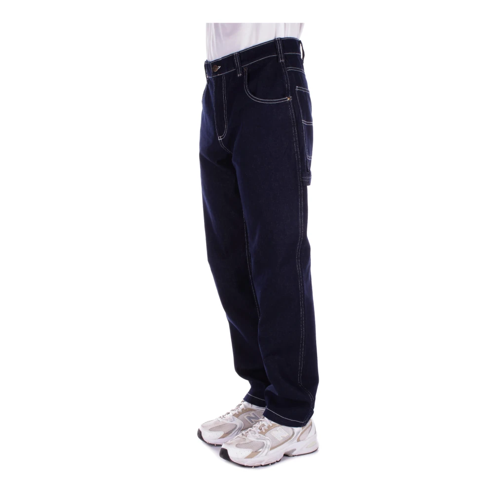 Dickies Logo Achter Jeans met Zakken Blue Heren
