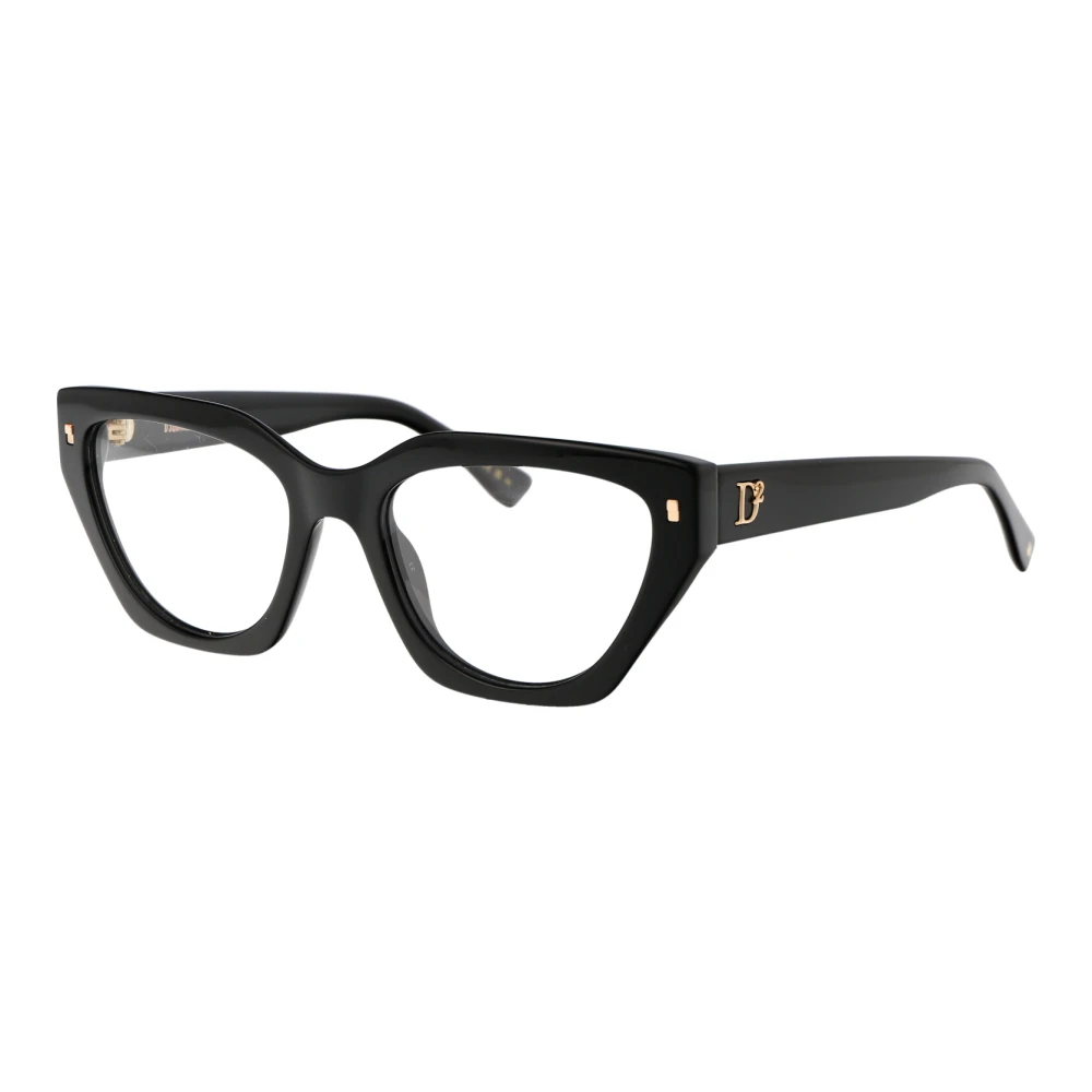 Dsquared2 Women's Black Glasses, 53 Mm, Optical Frame