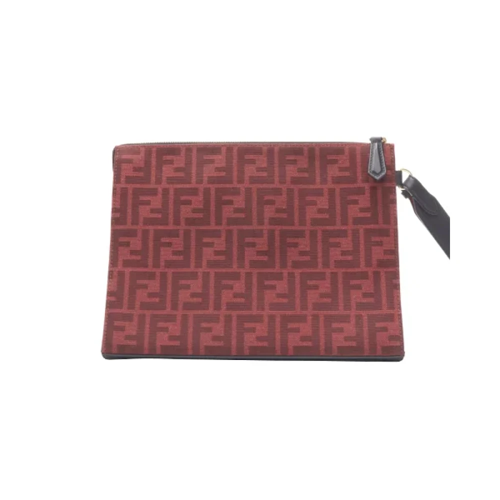 Fendi Leather -bags Red Dames