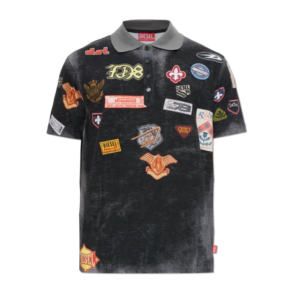 Diesel - Polo Shirts - Tops - Hombre - Negro - M