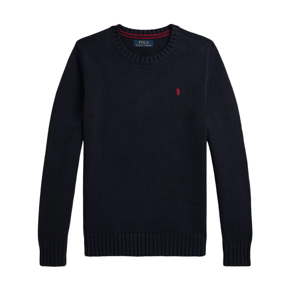 Ralph Lauren Boys Blue Crewneck Jumper - Kids Knitwear - 8 Y - Kids