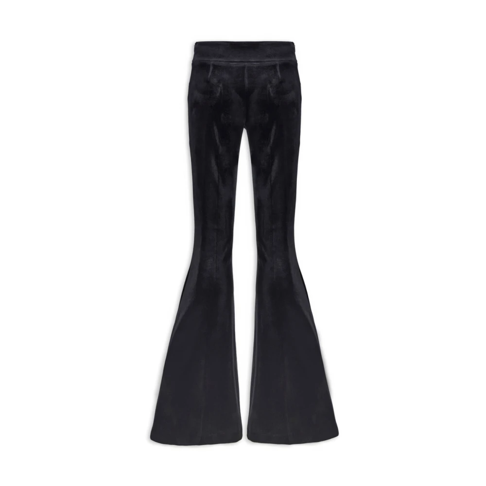 Aniye By Zwarte Flare Veloursbroek Black Dames