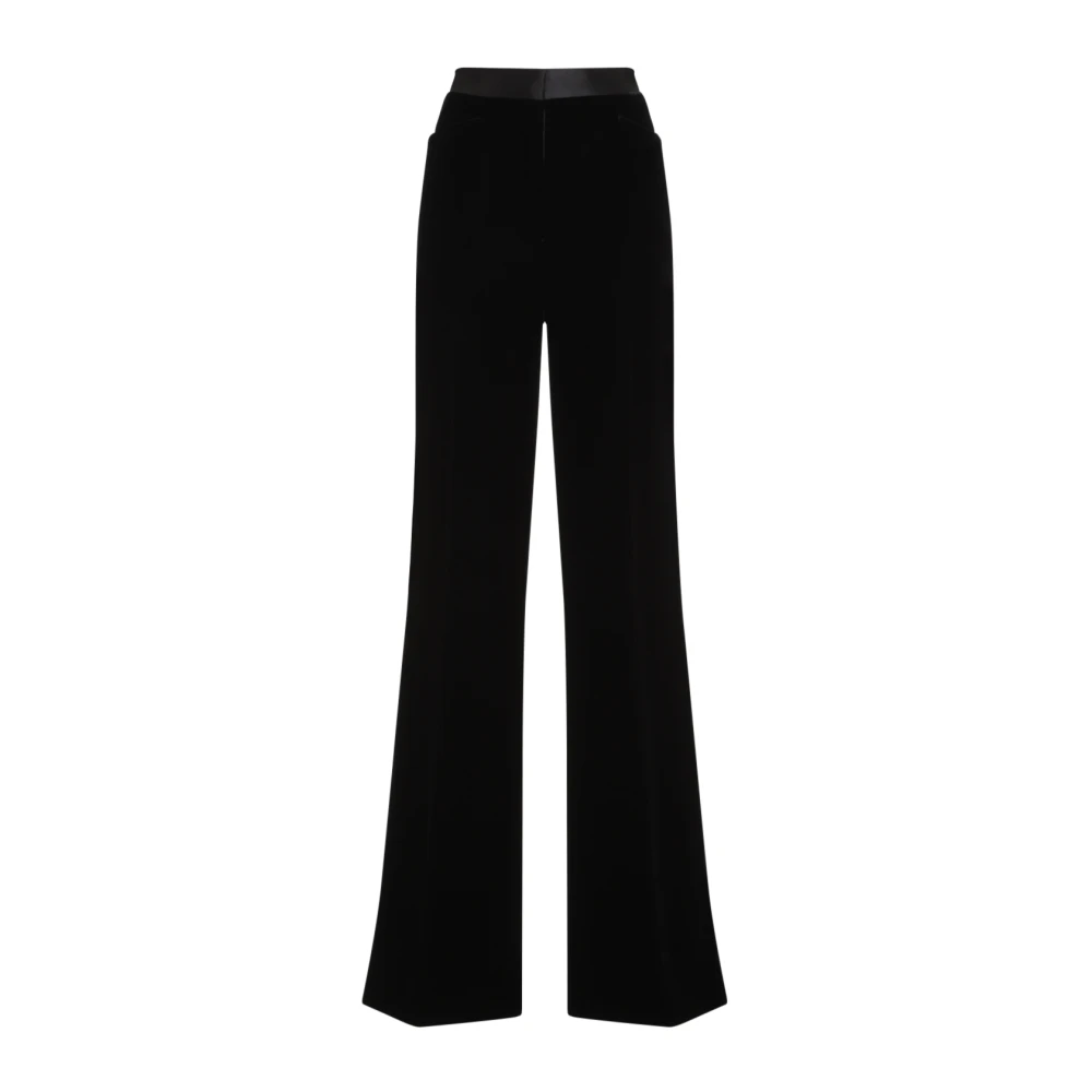 Tom Ford Zwarte Broek voor Vrouwen Aw24 Black Dames