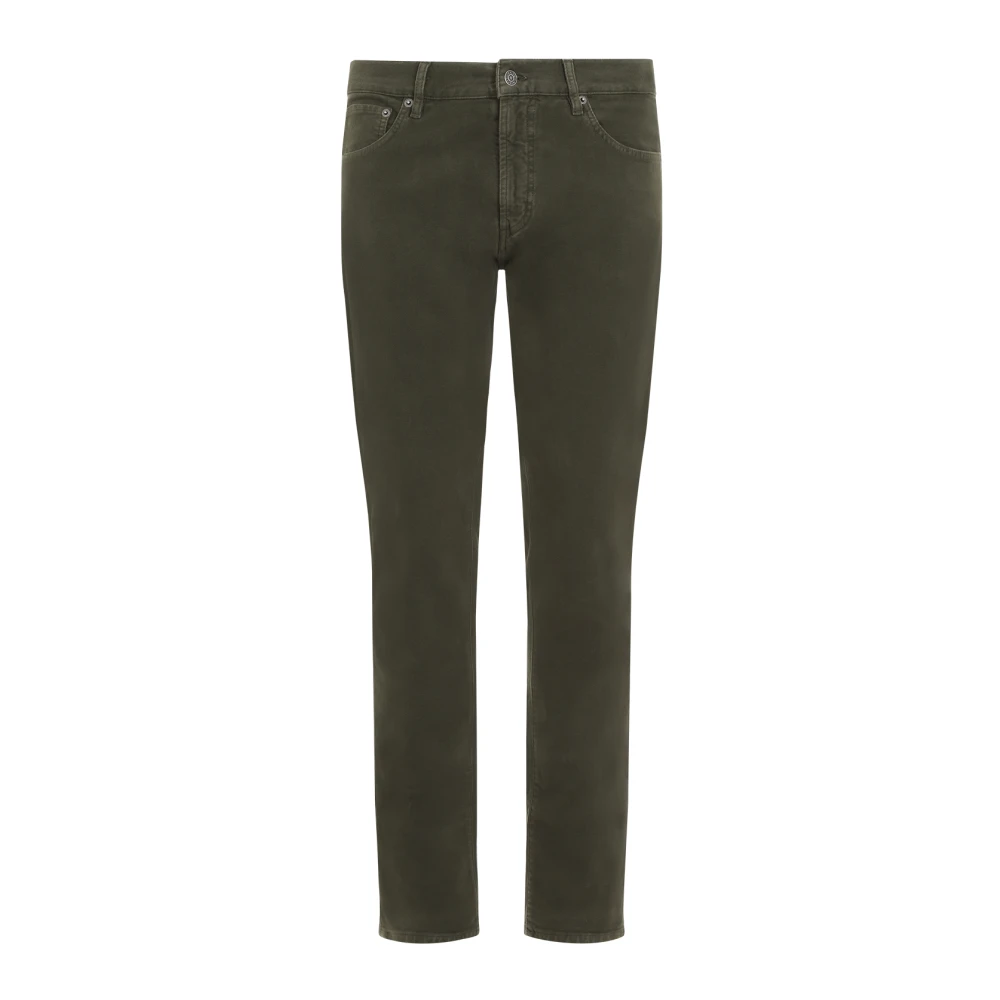 Ralph Lauren Slim-Fit 5-Pocket Broek Green Heren