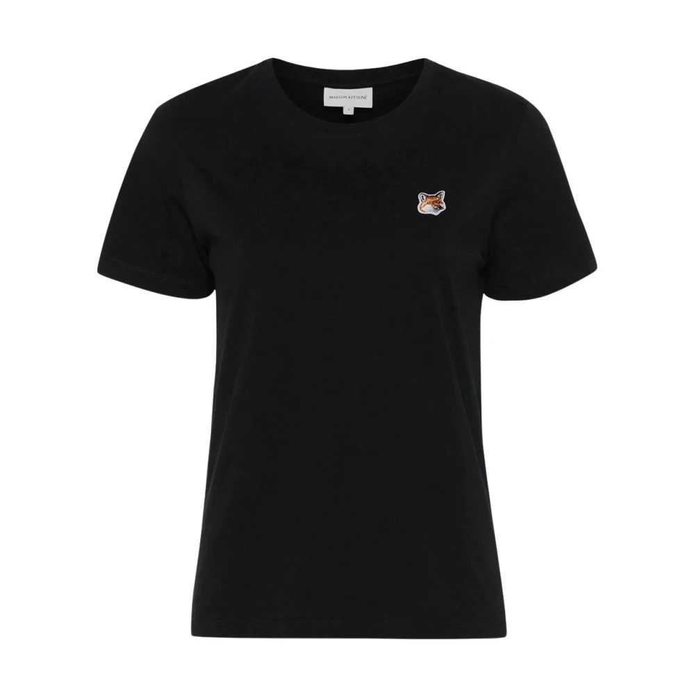Maison Kitsuné Dames T-shirt Kleding Black Dames