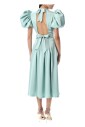 robe-midi-en-satin-bleu-haze