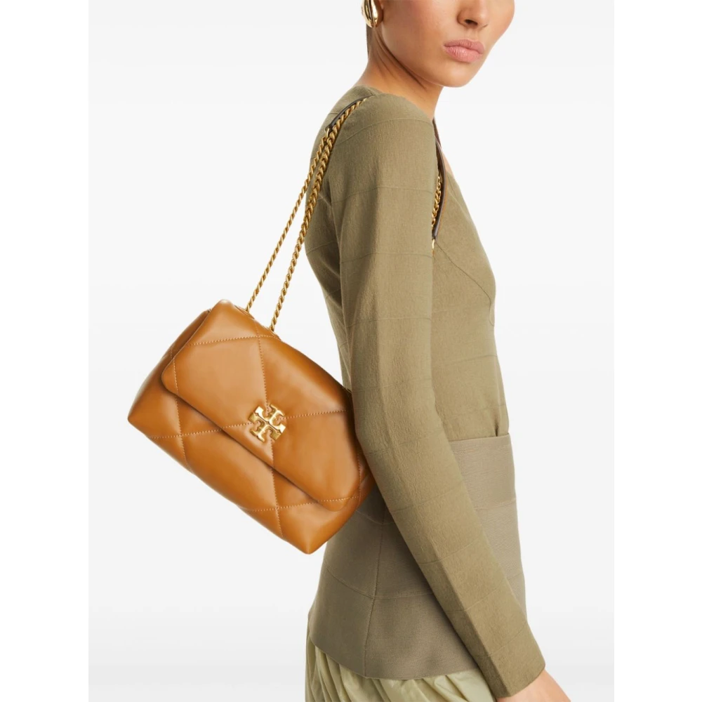 TORY BURCH Kleine Kira Schoudertas Kameel Brown Dames