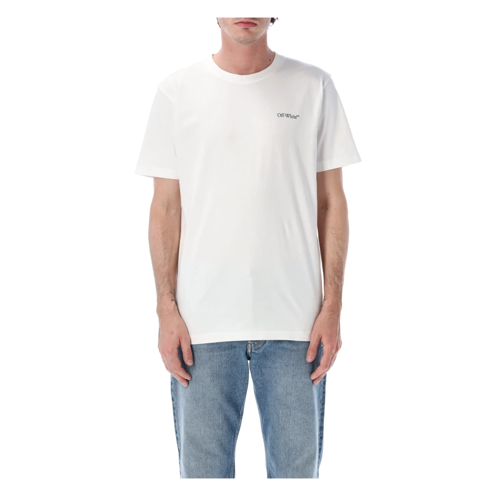 Off White Men's White Metal Arrow Slim Tee - Off - T-Shirts - S - Tops