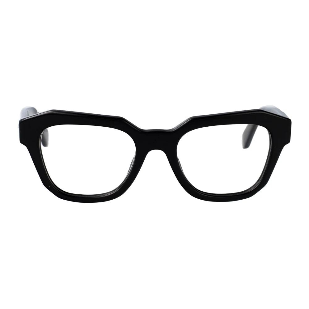 Off White Black Glasses,, Stylish Eyewear Style 7F Optical Medium