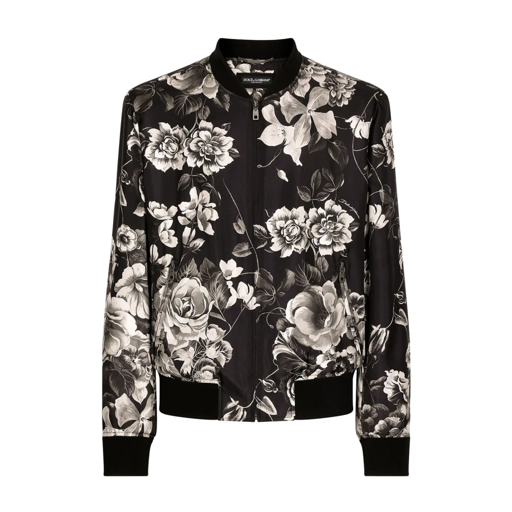 Dolce & Gabbana Stijlvolle Jas voor Mannen Multicolor Heren