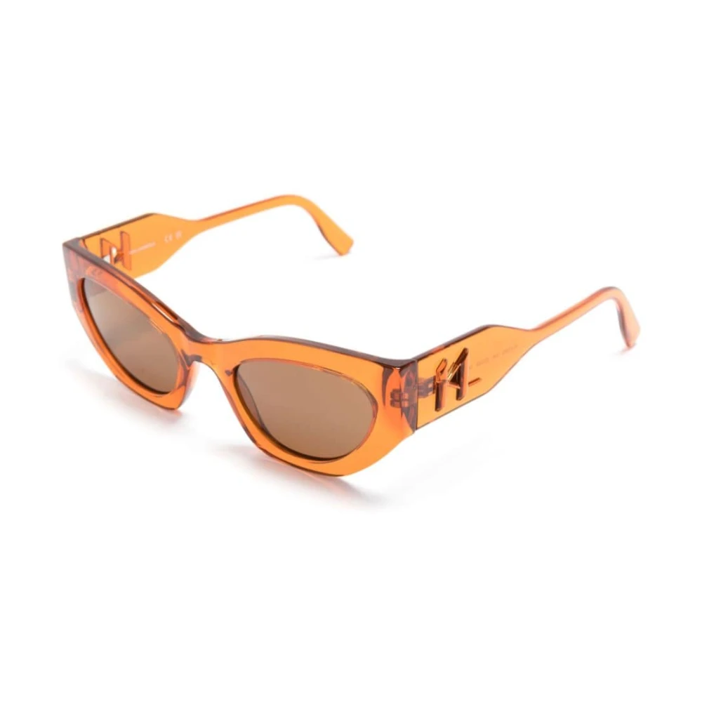 Karl Lagerfeld Women's Brown Sunglasses, 52 Mm, Cat-Eye Sunglasses