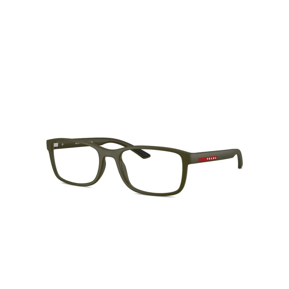 Prada Men's Green Glasses, 53 Mm, Ps 06Rv 15X1o1 Optical Frame