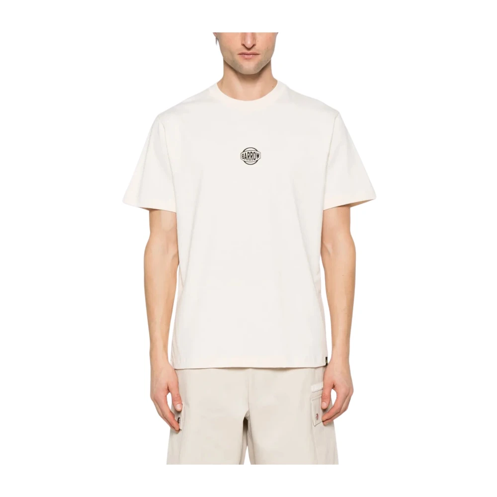 Barrow - Tops > T-Shirts - Beige - Barrow - Modalova