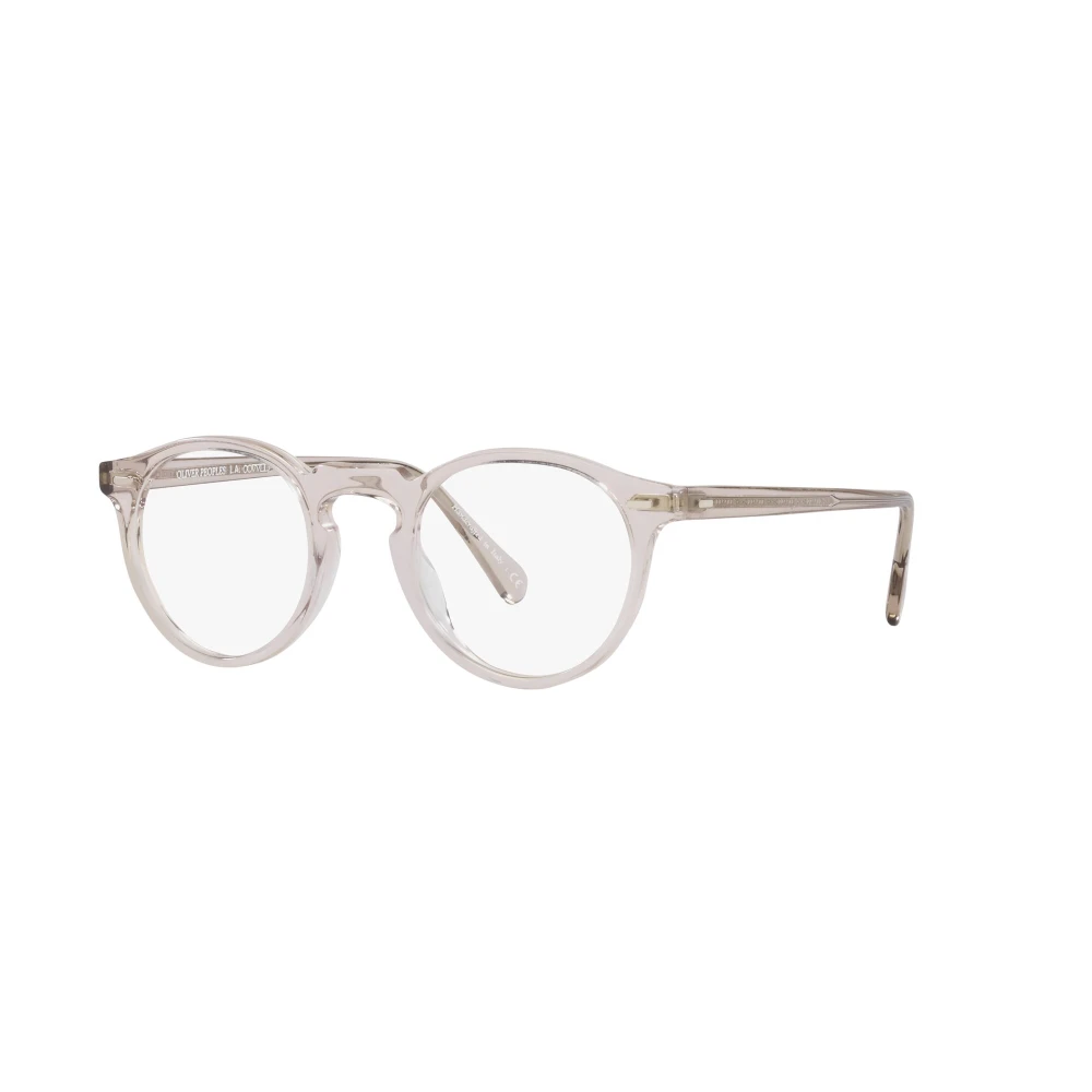 Oliver Peoples Gregory Peck Eyewear Frames in Dune White, Dam