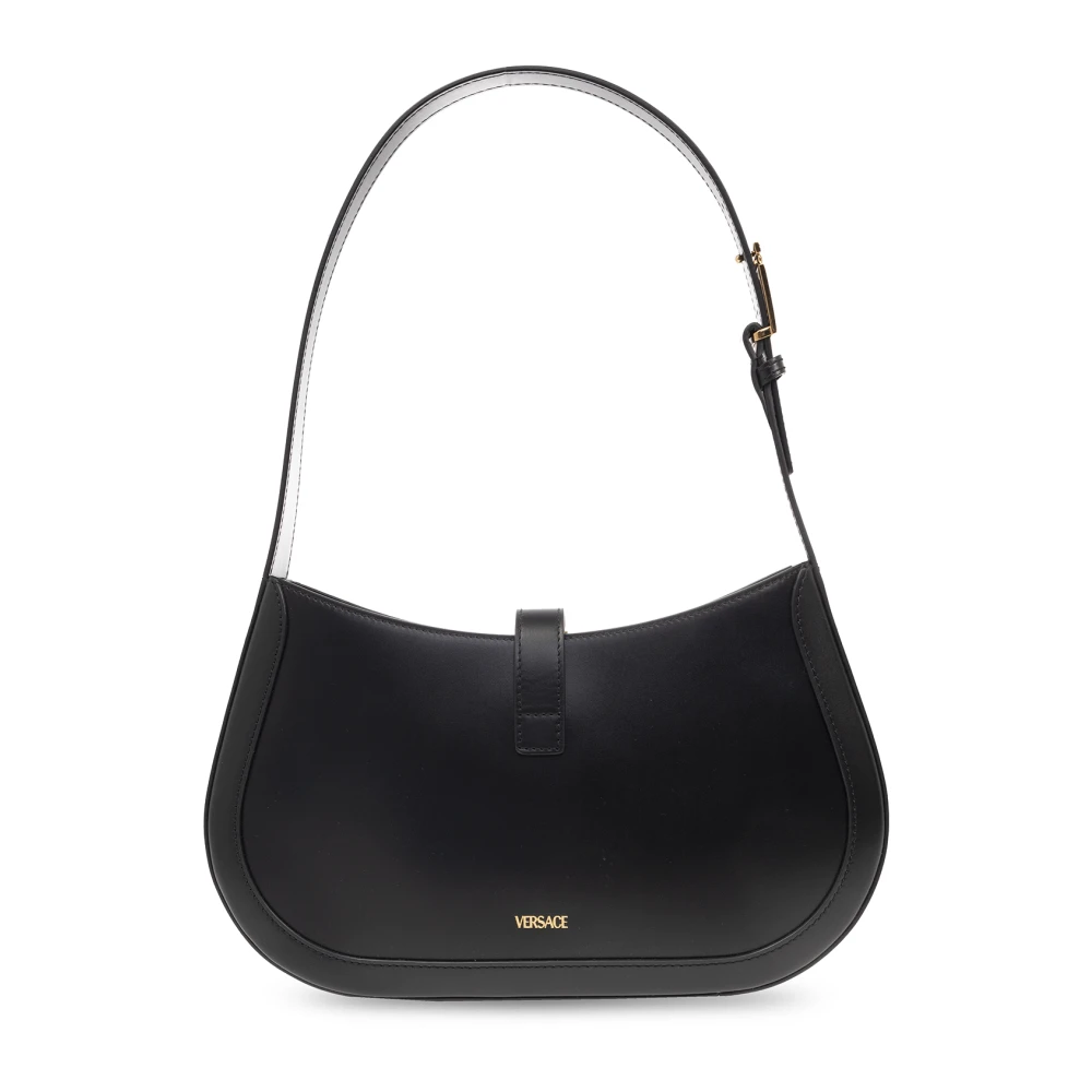 Versace Greca Goddess schoudertas Black Dames