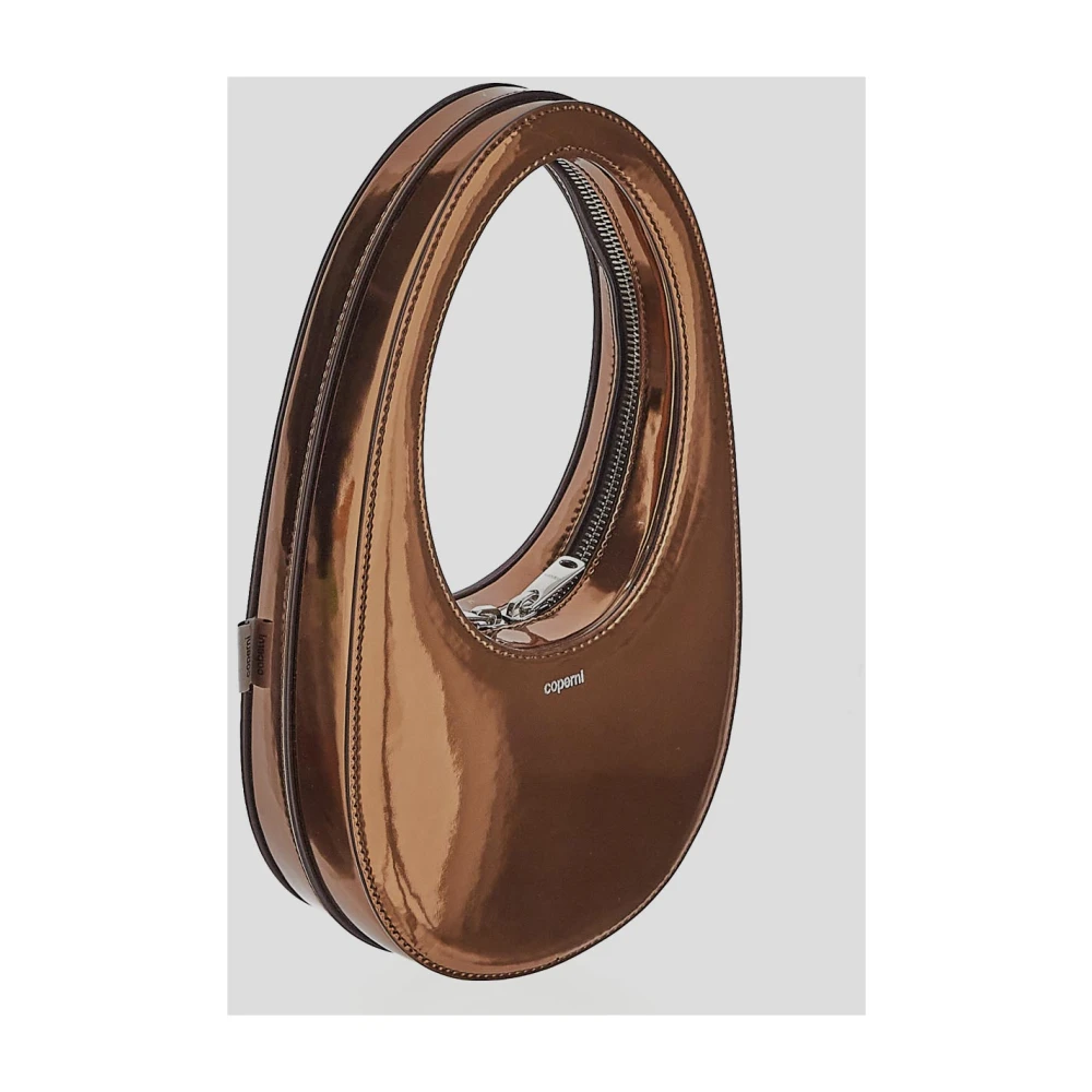 Coperni Leren Mini Swipe Tas Brown Dames