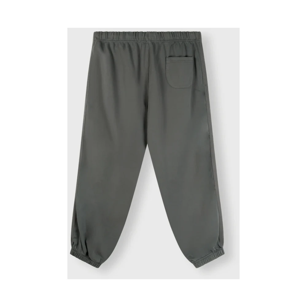 10Days Grijze Tape Oil Jogger Broek Gray Dames