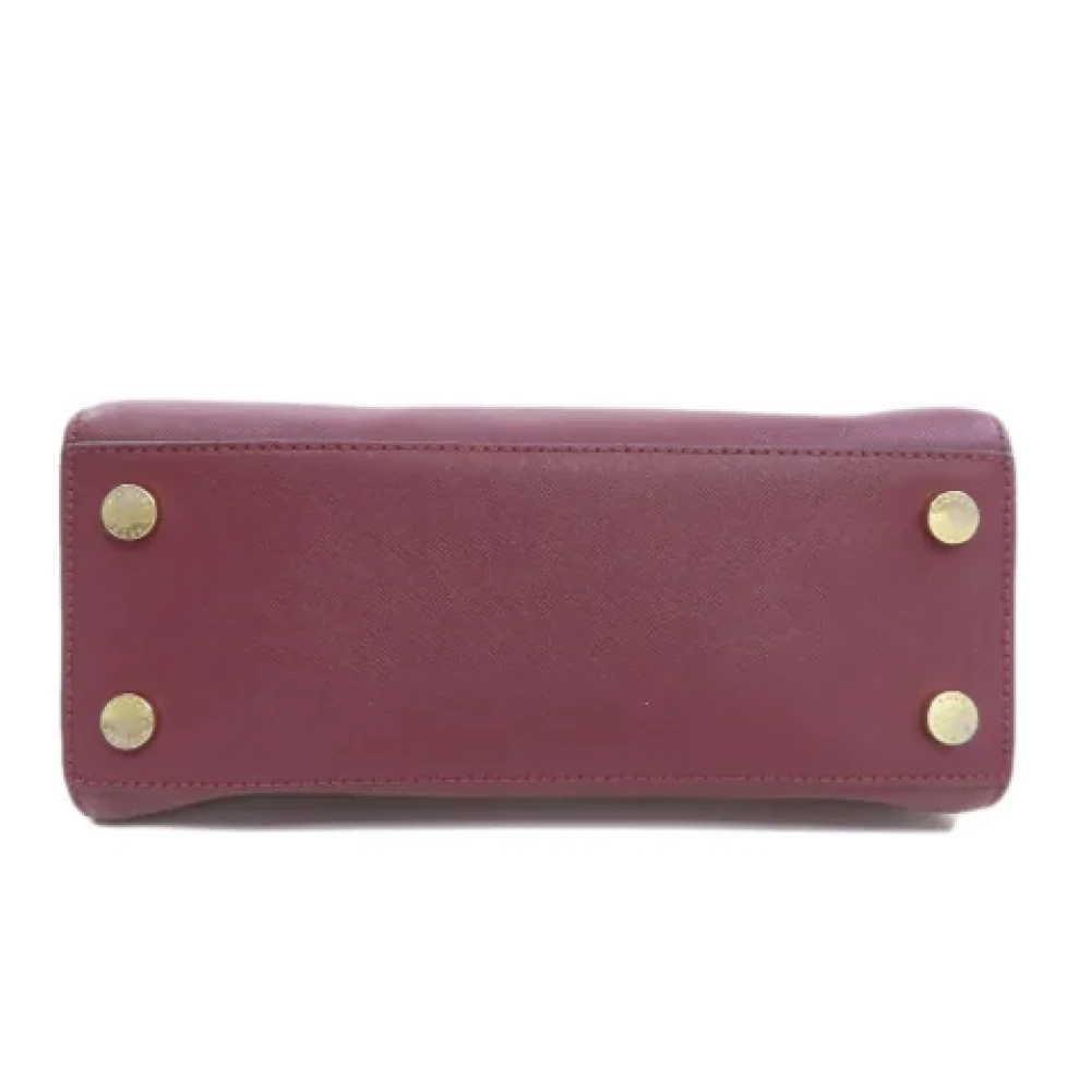 Michael Kors Pre-owned Fabric handbags Purple Dames