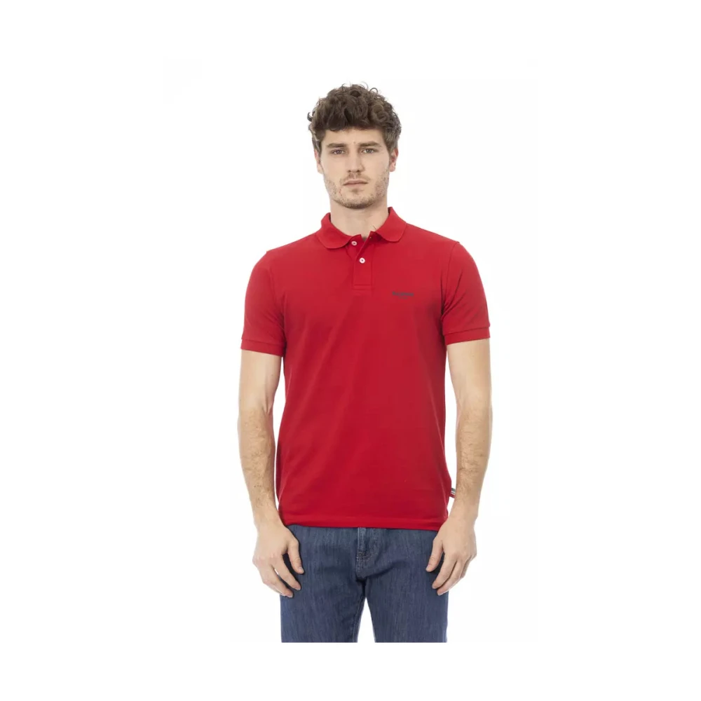 Baldinini Trendy Polo Shirt Red Heren